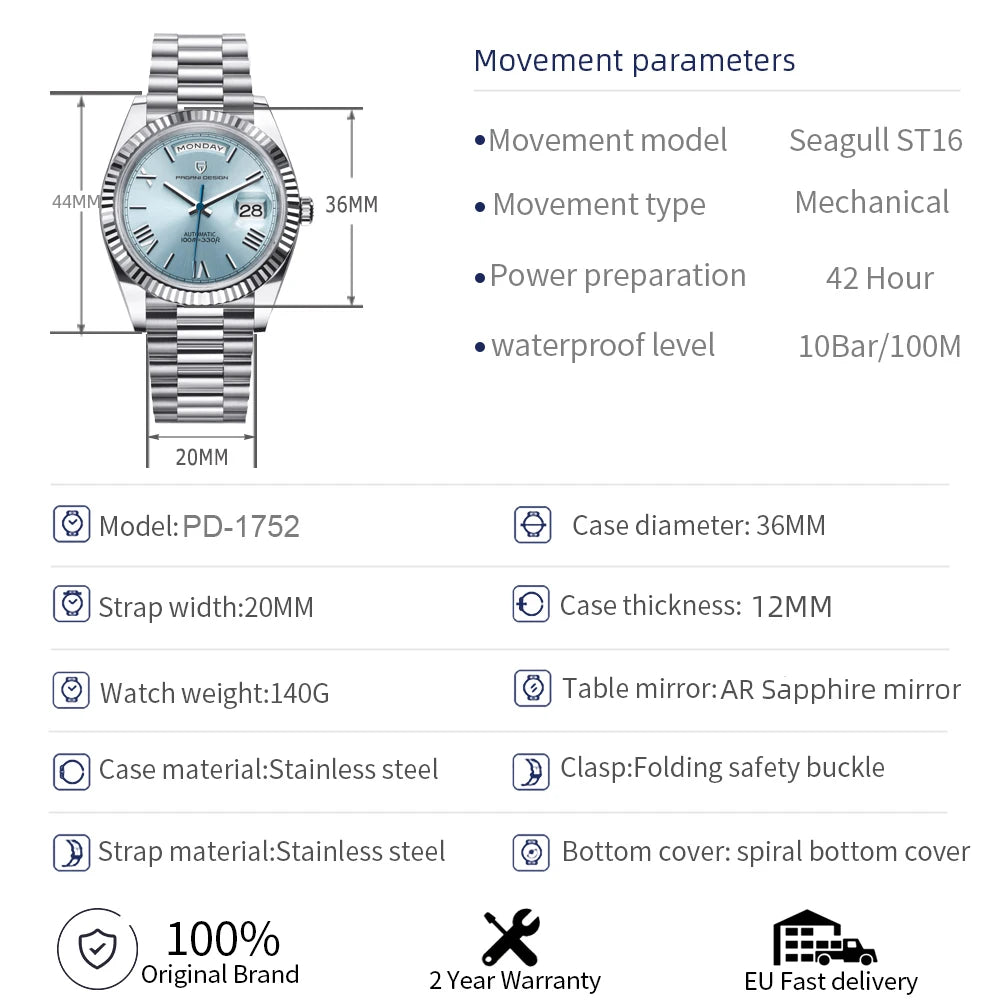 Luxury Mechanical Automatic Watch For Men